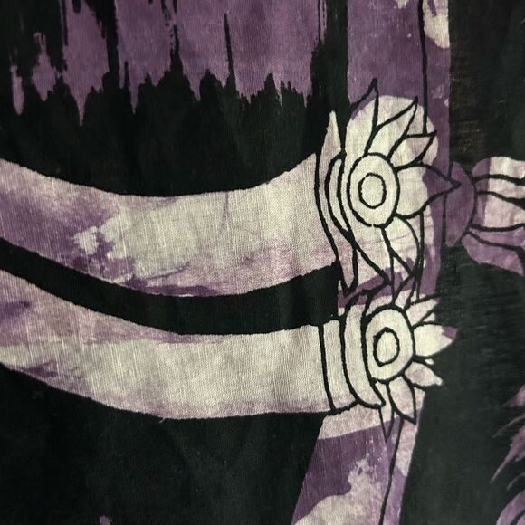 Purple and Black Shiva Wall Hanging Batik - Picture 13 of 16